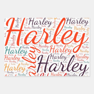 Harley Wrapping Paper Sheet