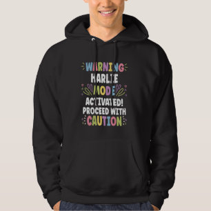 HARLIE Personalised Name Funny Cute Custom HARLIE Hoodie