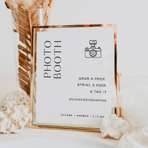 HARLOW Photo Booth Wedding Sign