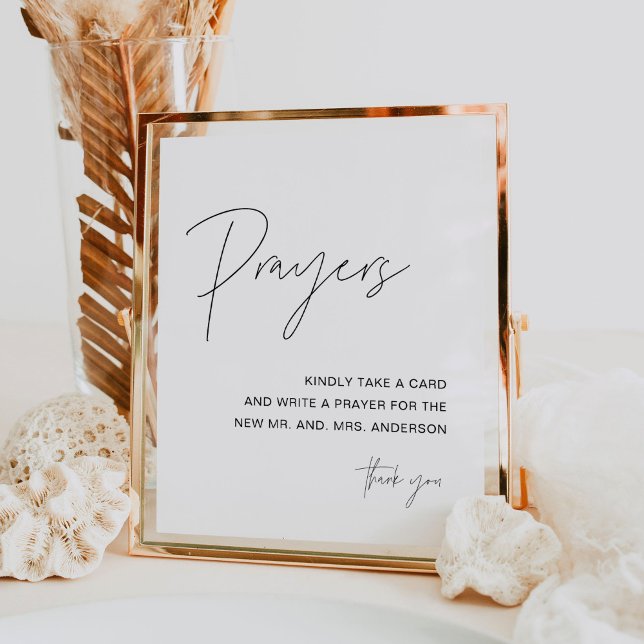 HARLOW Prayers For the Bride & Groom Wedding Sign (Creator Uploaded)