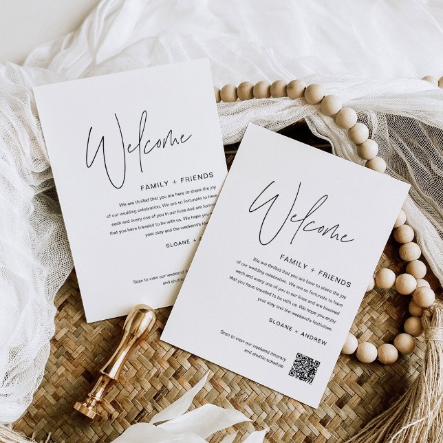HARLOW Wedding Welcome Bag Letter Invitation (Creator Uploaded)
