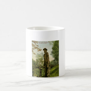 Harlow's Wooden Man Marquette, Michigan Coffee Mug