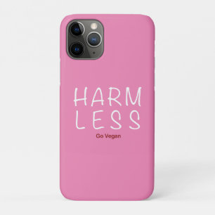 Harm Less - Go Vegan (Light Version) iPhone 11 Pro Case