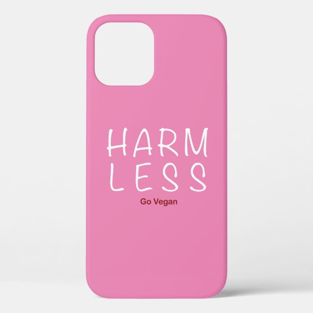Harm Less - Go Vegan (Light Version) Case-Mate iPhone Case (Back)