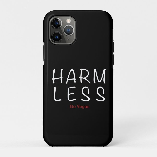 Harm Less - Go Vegan (Light Version) Case-Mate iPhone Case (Back)