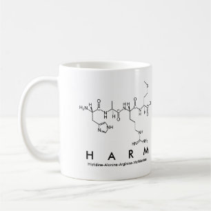 Harm peptide name mug