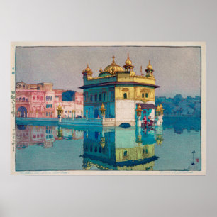 Harmandir Sahib(Golden Temple), Hiroshi Yoshida Poster