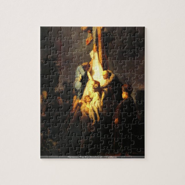Harmensz Van Rijn Rembrandt - Crucifixion puzzle (Vertical)