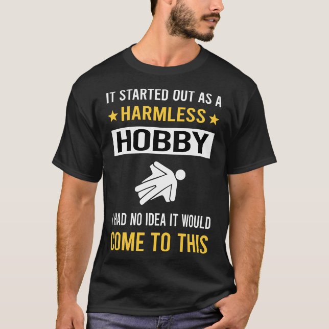 Harmless Hobby Wingsuit Flying Wingsuiting T-Shirt (Front)