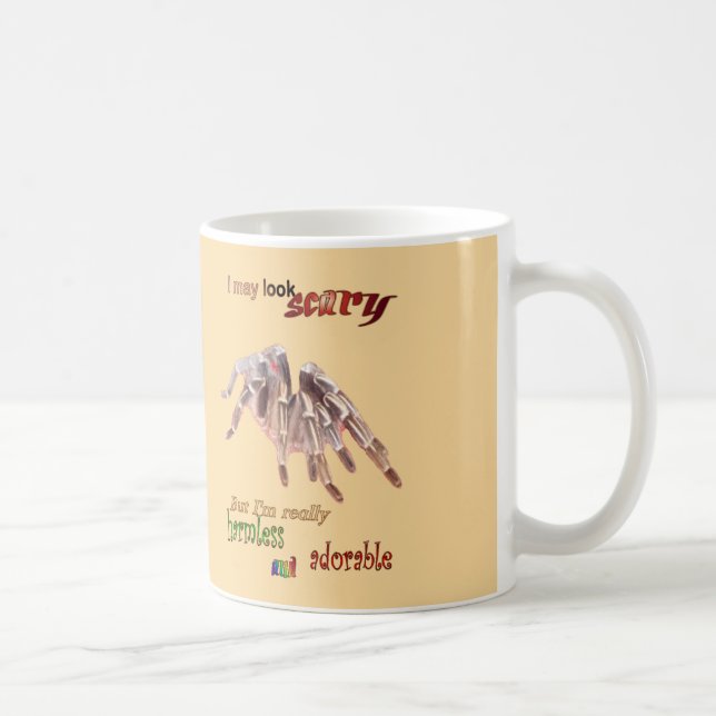 Harmless Tarantula Coffee Mug (Right)