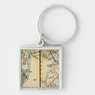 Harmon Park, New York Key Ring