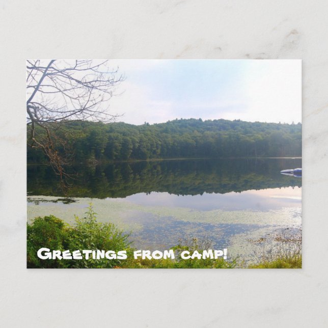 Harmon Pond Postcard! Postcard (Front)