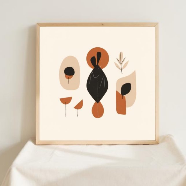 Harmonic Flow – Abstract Botanical Wall Art I (Creator Uploaded)