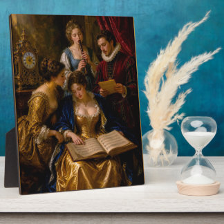 Harmonic Session Within Schloss Eisenwald Study Plaque