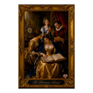 Harmonic Session Within Schloss Eisenwald Study Poster