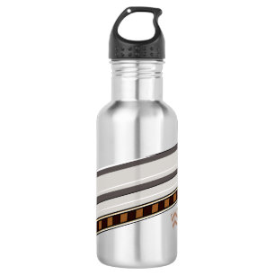 Harmonica cartoon illustration 532 ml water bottle