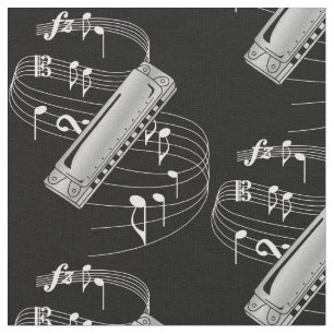 Harmonica Fabric - Dark