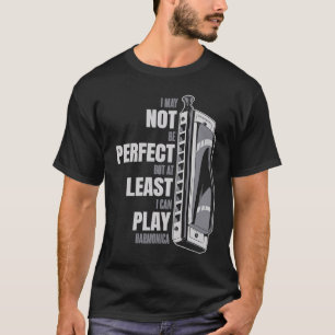 Harmonica Instrument I may not be perfect T-Shirt