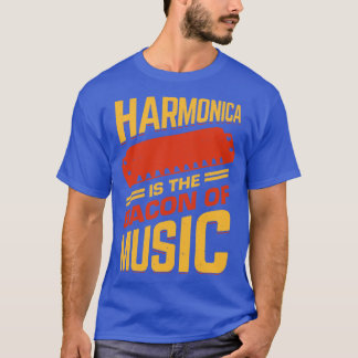 Harmonica Is The Bacon Of Music  T-Shirt