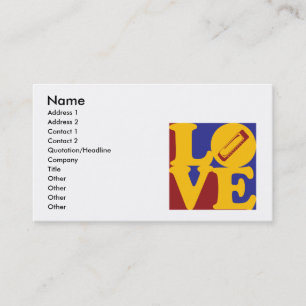 Harmonica Love Business Card