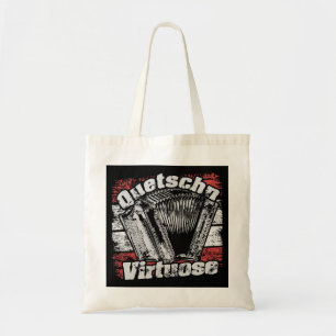 Harmonica Lover Squeezing Virtuose Styrian Harmoni Tote Bag