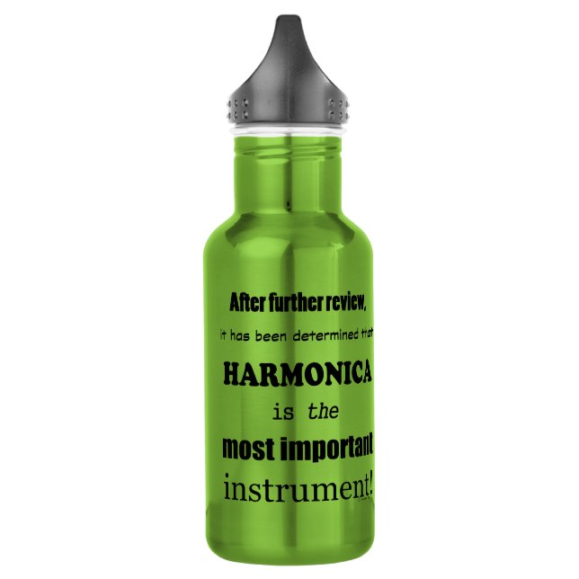Harmonica Most Important Instrument 532 Ml Water Bottle (Left)
