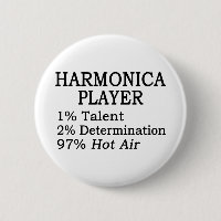 Harmonica Player Hot Air