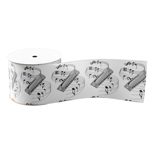 Harmonica Ribbon Grosgrain Ribbon (Spool)