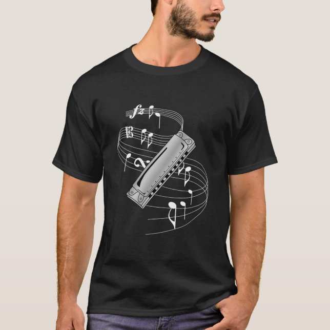 Harmonica T-Shirt (Front)