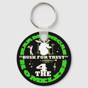 Harmonicas for the Homeless Key Ring