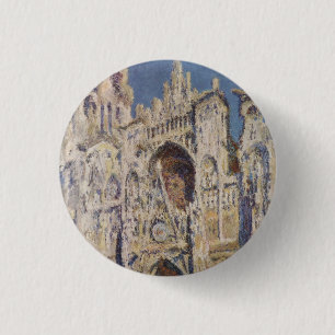 Harmonie in Blau und Gold Claude Monet 3 Cm Round Badge