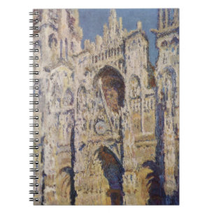 Harmonie in Blau und Gold Claude Monet Notebook
