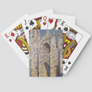 Harmonie in Blau und Gold Claude Monet Playing Cards