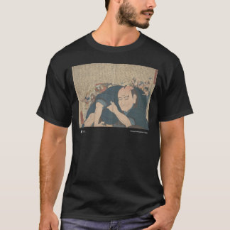 harmonious body and mind - black t-shirt