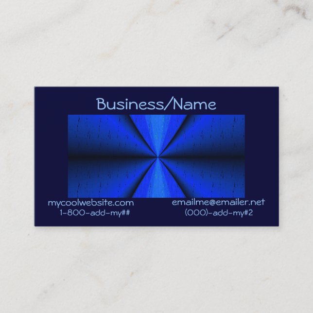 Harmonious Business Card (Front)