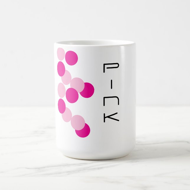 Harmonious Pink Fusion Coffee Mug (Center)