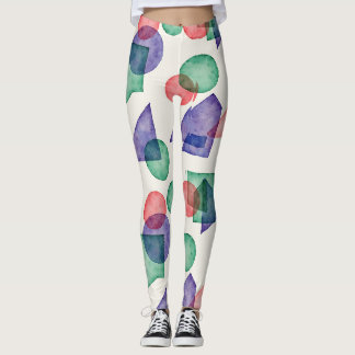 Harmonious, Yet Bright, Colour Palette Leggings