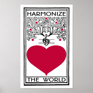 Harmonise The World Poster