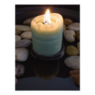 Harmony Candle Photo Print