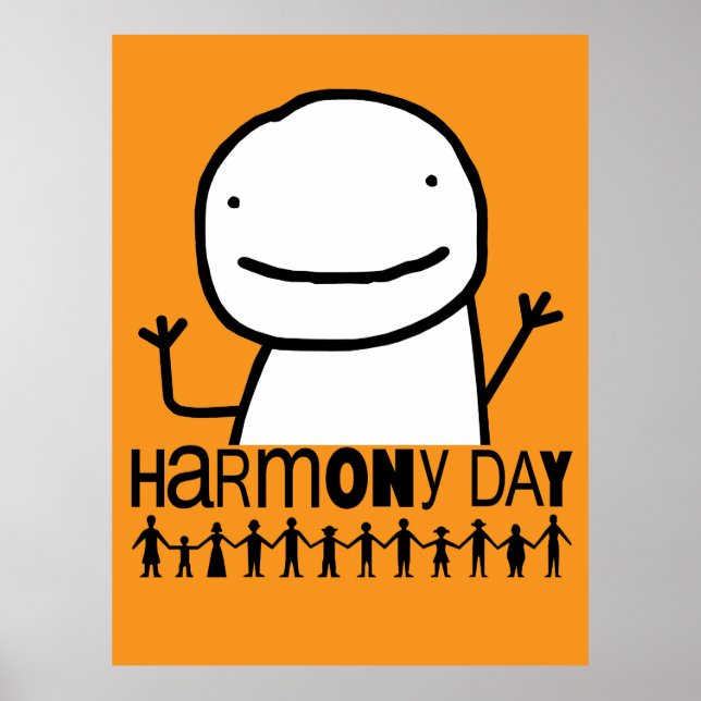 Harmony day 2026, Australia  Poster (Front)