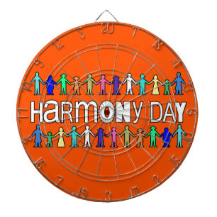 Harmony Day Australia Dartboard