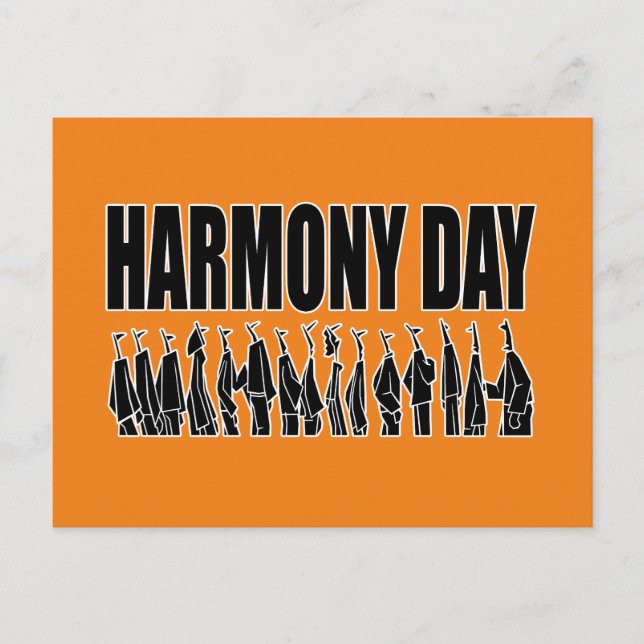 Harmony day, Australia Postcard (Front)