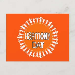Harmony day, Australia Postcard
