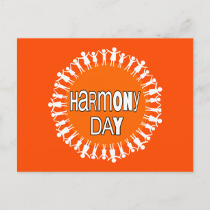 Harmony day, Australia Postcard