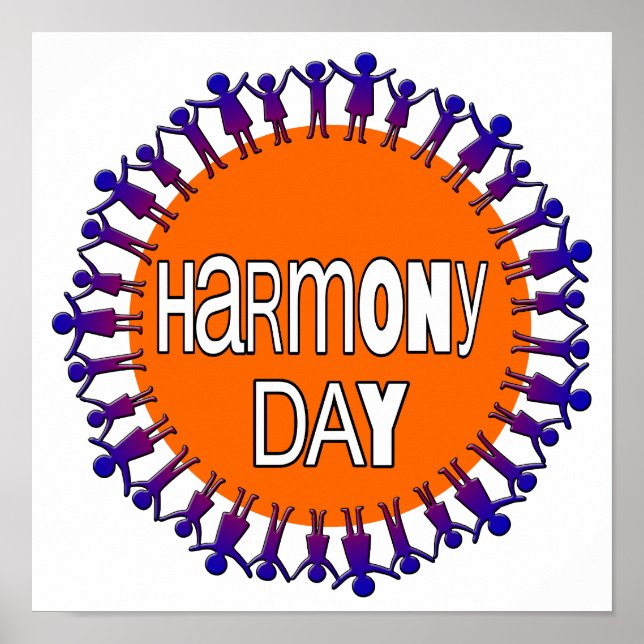 Harmony day, Australia Poster (Front)