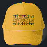 Harmony Day Australia  Trucker Hat<br><div class="desc">harmony day,  harmony , day,  Australia Harmony Day ,  Australia,  Australian,  Australians,  Harmony Day Australia,   orange,   harmonyday</div>