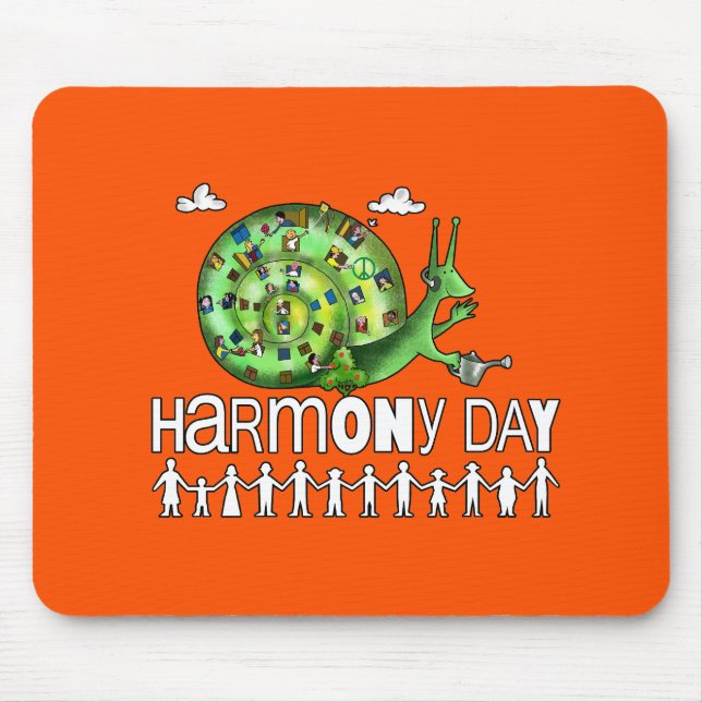harmony day mouse pad (Front)
