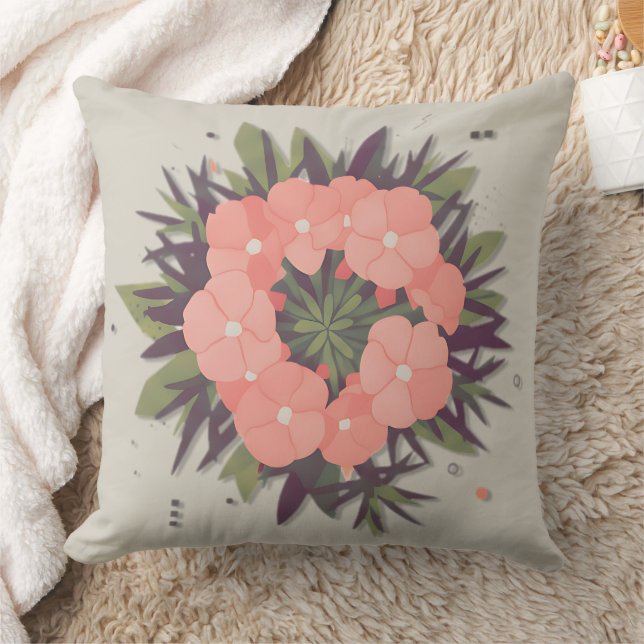 harmony flower cushion (Blanket)