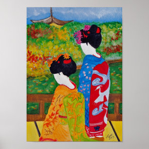 Harmony Geisha Print