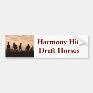 Harmony Hill Bumper Sticker